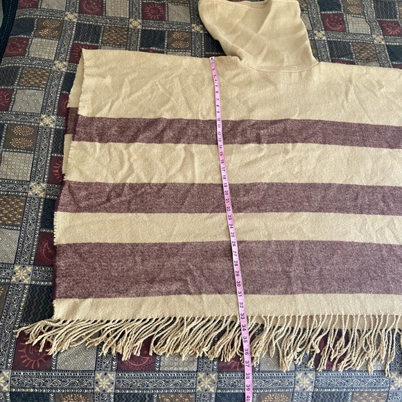 Long Tall Sally Poncho Sweater - Picture 6 of 11